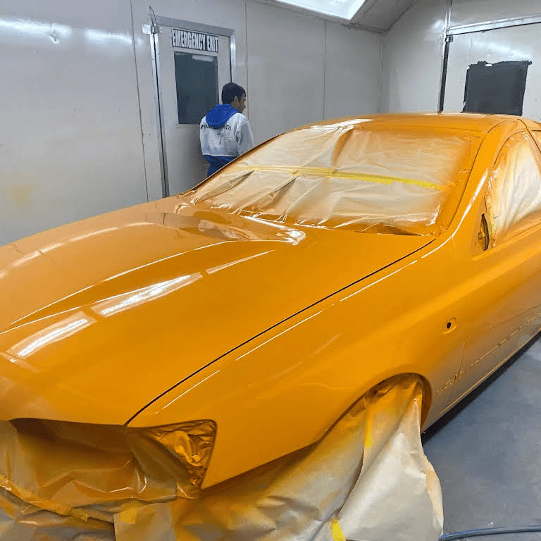 yellow car | <strong>Closed Door Respray: Solutions to Your Auto Body Painting Needs</strong> | GIASR