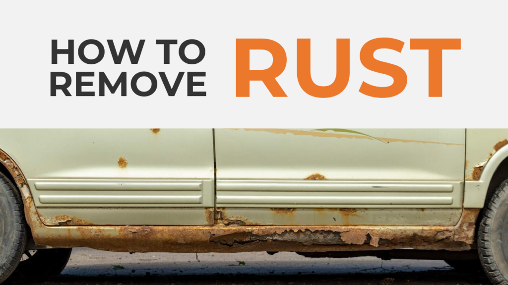 How to remove rust from car